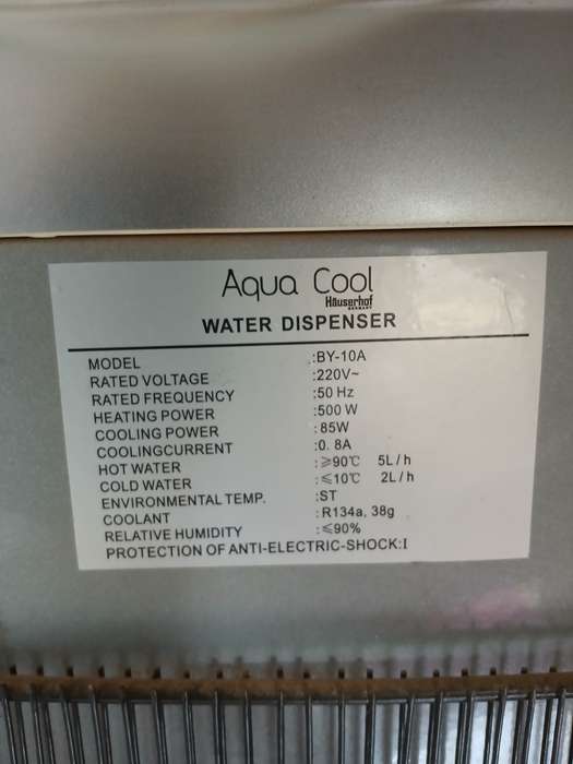 Aqua Cool  Häuserhof  WATER DISPENSER  MODEL  BY-10A