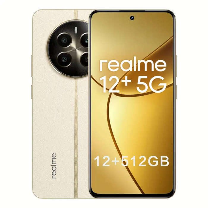 Realme 12+ 5G 512GB Dual Sim - Navigator Beige + T100 Buds
