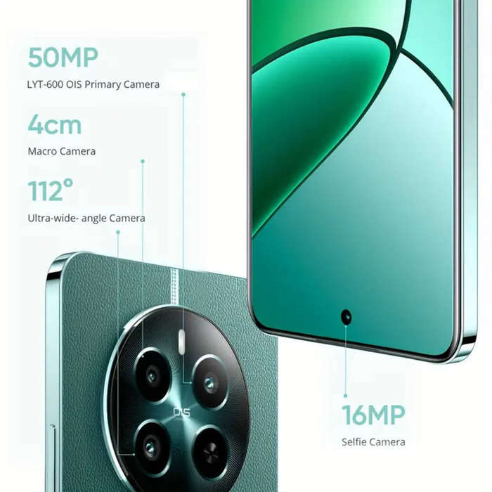 Realme 12+ 5G 512GB Dual Sim - Navigator Beige + T100 Buds