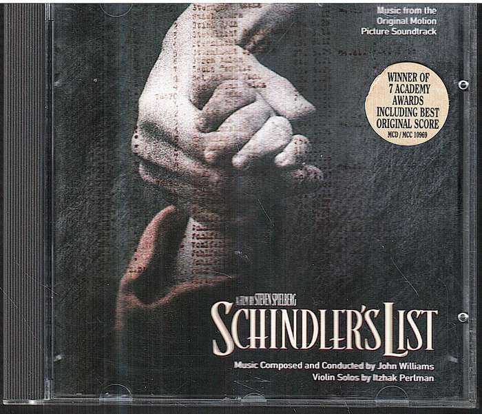 John Williams (Cond) Itzhak Perlman (Solos) - Schindler's List Original Motion Picture Soundtrack CD