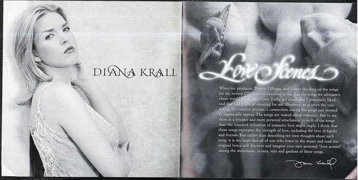 Diana Krall - Love Scenes CD Digipak