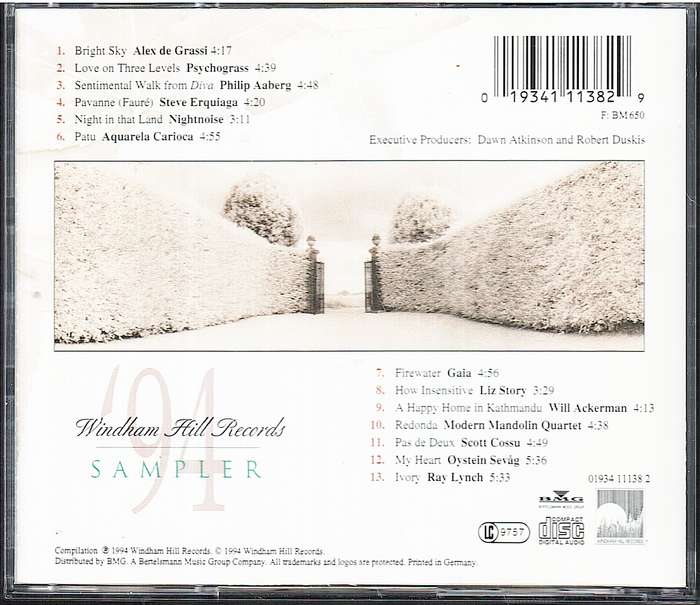 Various Artists - Windham Hill Records Sampler '94 CD