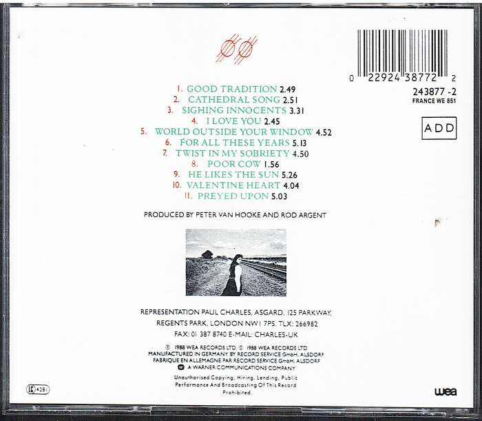 Tanita Tikaram - Ancient Heart CD