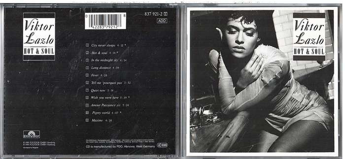 Viktor Lazlo - Hot & Soul CD
