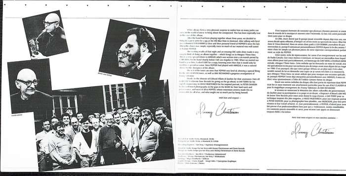 Denny Christianson Big Band (featuring Pepper Adams) - Suite Mingus CD