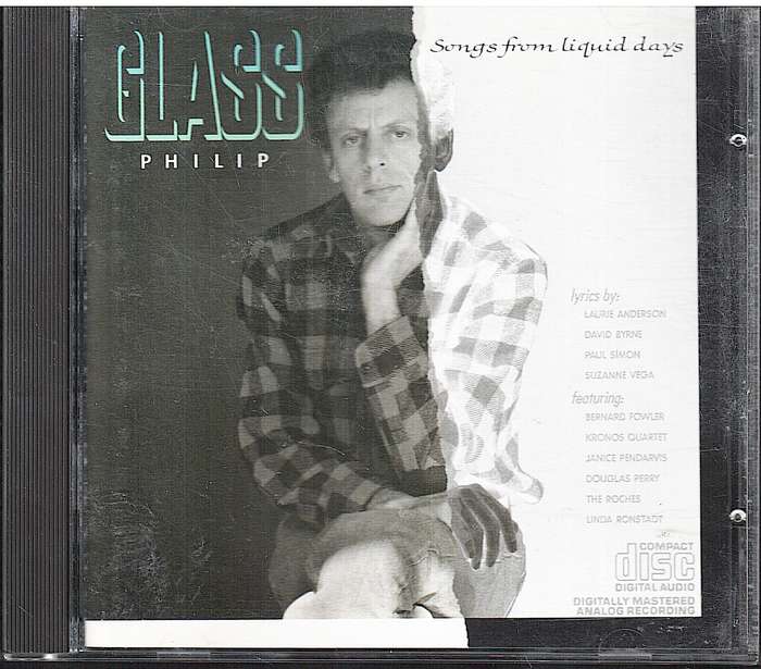 Philip Glass - Songs From Liquid Days CD