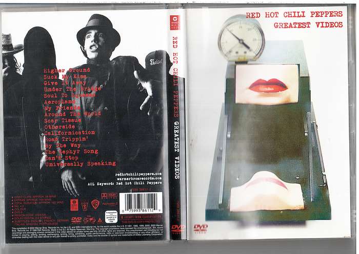 Red Hot Chilli Peppers - Greatest Videos DVD
