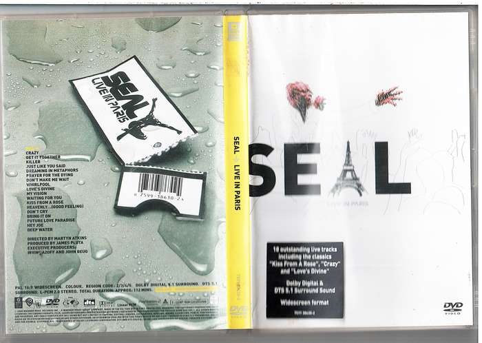 Seal - Live in Paris DVD