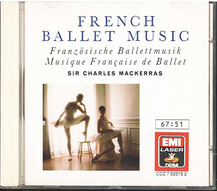 Delibes/Messager/Gounod: French Ballet Music - New Philharmonia Orchestra, Charles Mackerras CD