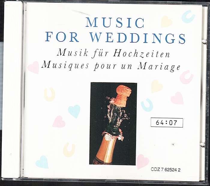 Various Composers - Music For Weddings CD