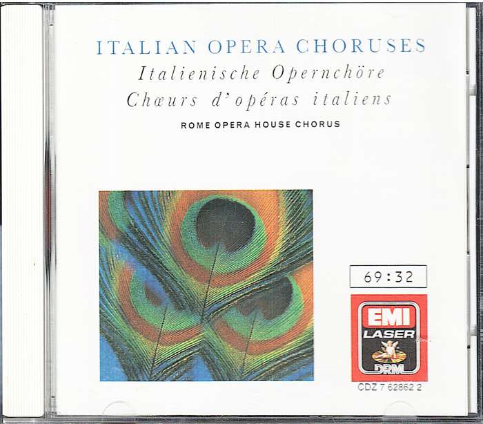 Italian Opera Choruses - Rome Opera House Chorus CD