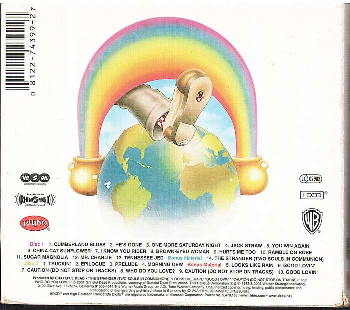 Grateful Dead - Europe '72 2xCD