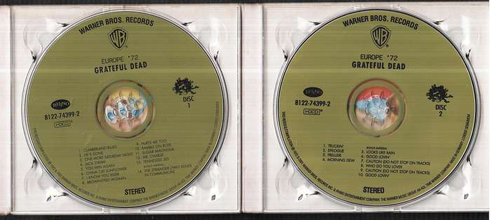 Grateful Dead - Europe '72 2xCD