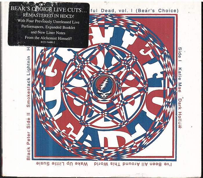 Grateful Dead - History Of The Grateful Dead, Vol. 1 (Bear's Choice) CD