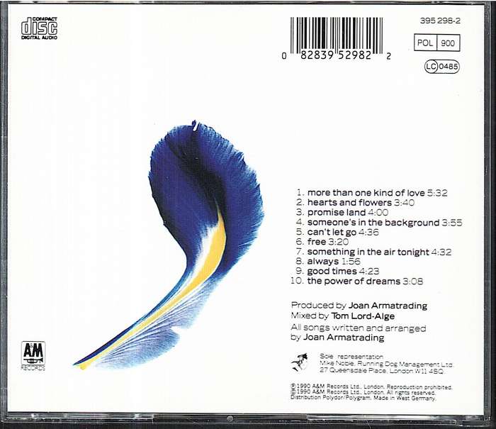 Joan Armatrading - Hearts and Flowers CD