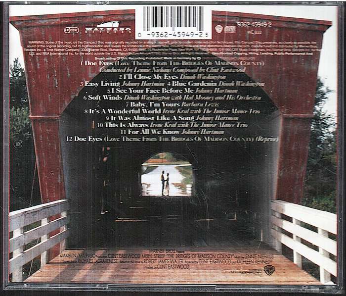 Various - The Bridges Of Madison County - Music From The Motion Picture CD