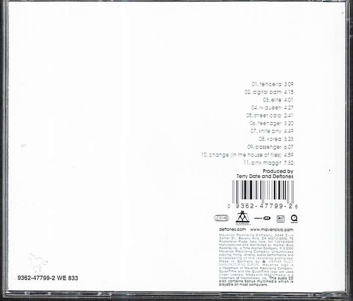 Deftones - White Pony CD [EU IMPORT]