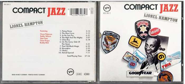 Lionel Hampton - Compact Jazz CD