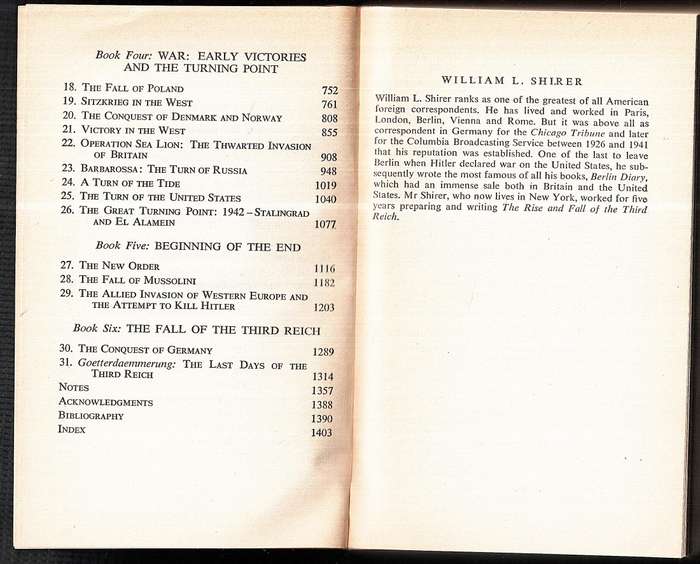 The Rise and Fall of the Third Reich - William L Shirer