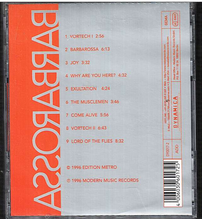 Cubanate - Barbarossa CD
