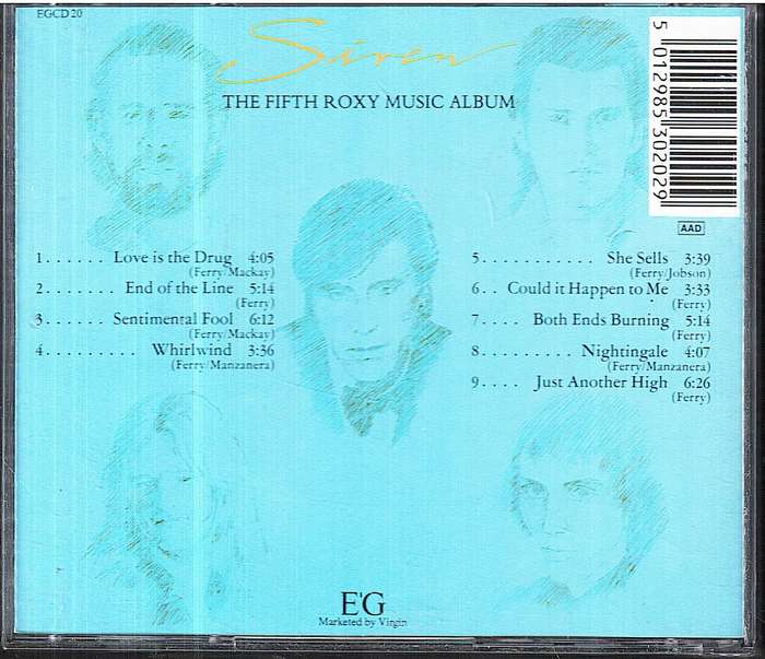 Roxy Music - Siren CD [UK IMPORT]