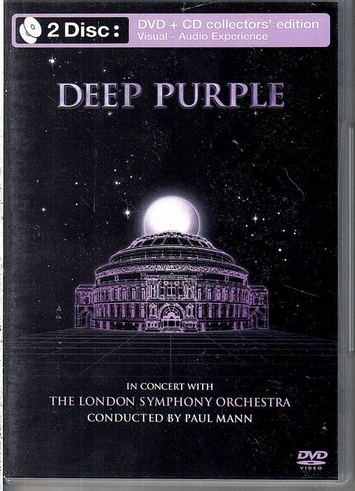 Deep Purple: In Concert With The London Symphony Orchestra (Paul Mann cond.) DVD + CD Set