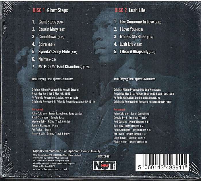 John Coltrane - Giant Steps | Lush Life 2 CD set
