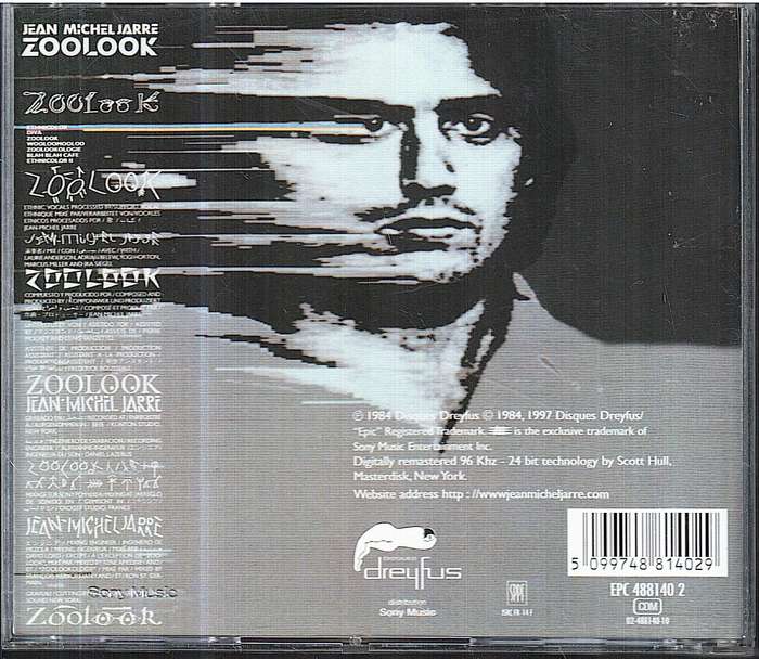 Jean Michel Jarre - Zoolook CD