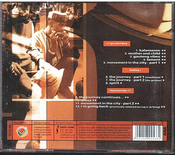 Pops Mohamed - Yesterday, Today and Tomorrow CD