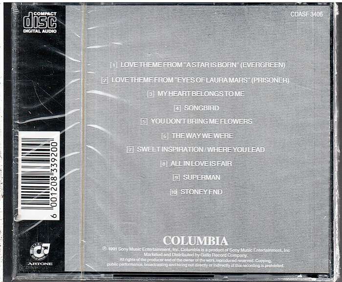 Barbra Streisand - Greatest Hits Volume 2