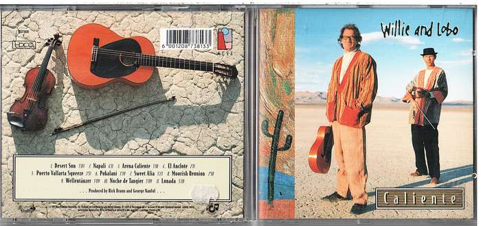 Willie and Lobo - Caliente CD