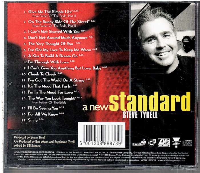 Steve Tyrell - A New Standard CD