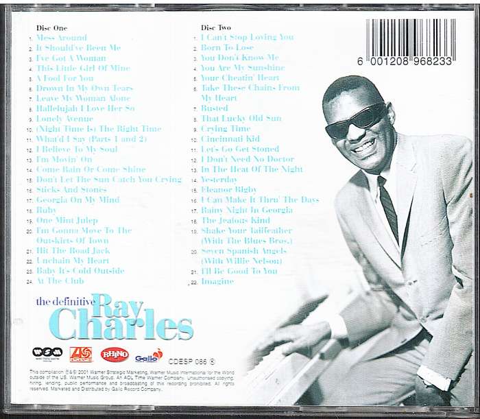 Ray Charles - The Definitive Ray Charles Double CD