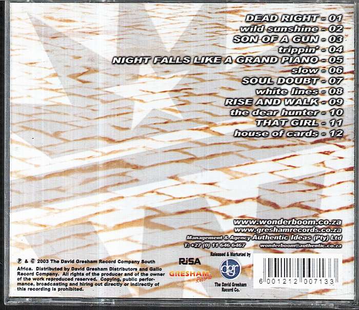 Wonderboom - Tell Someone Who Cares CD