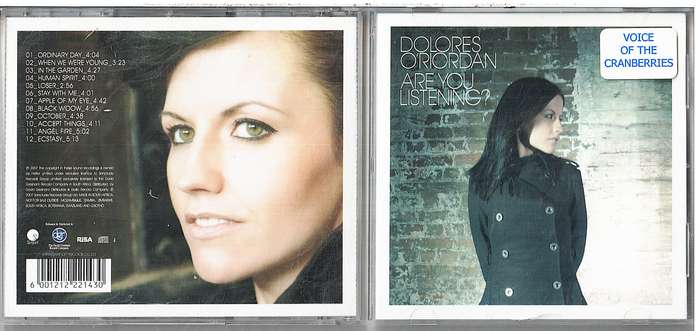 Dolores O'Riordan  Are You Listening? CD