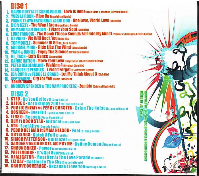 Various - Bump 21 2 CDs in cardboard slip cover (Mixed by DJ Costa)
