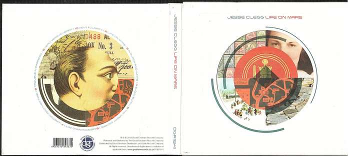 Jesse Clegg - Life on Mars CD Digipak [SIGNED INSIDE BY THE ARTIST]