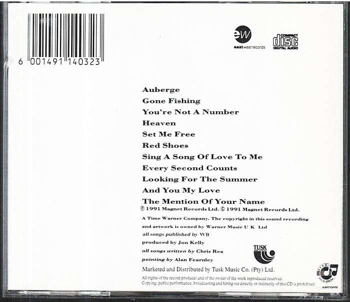Chris Rea - Auberge CD