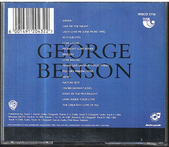 George Benson - Midnight Moods: The Love Collection CD