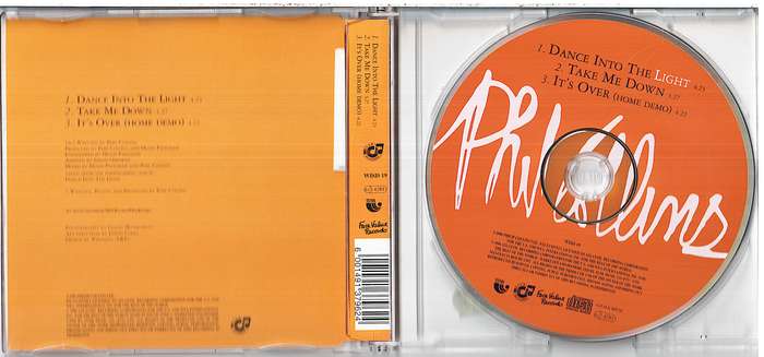 Phil Collins - Dance Into the Light CD Single