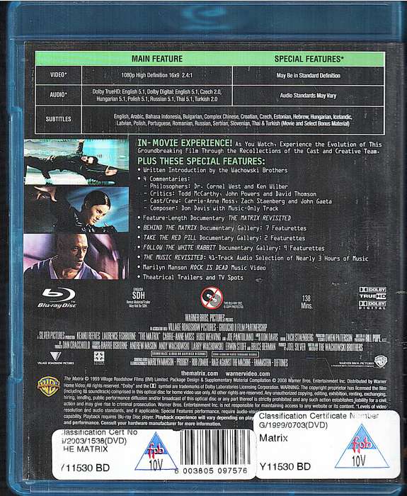 Matrix [Blu-ray]