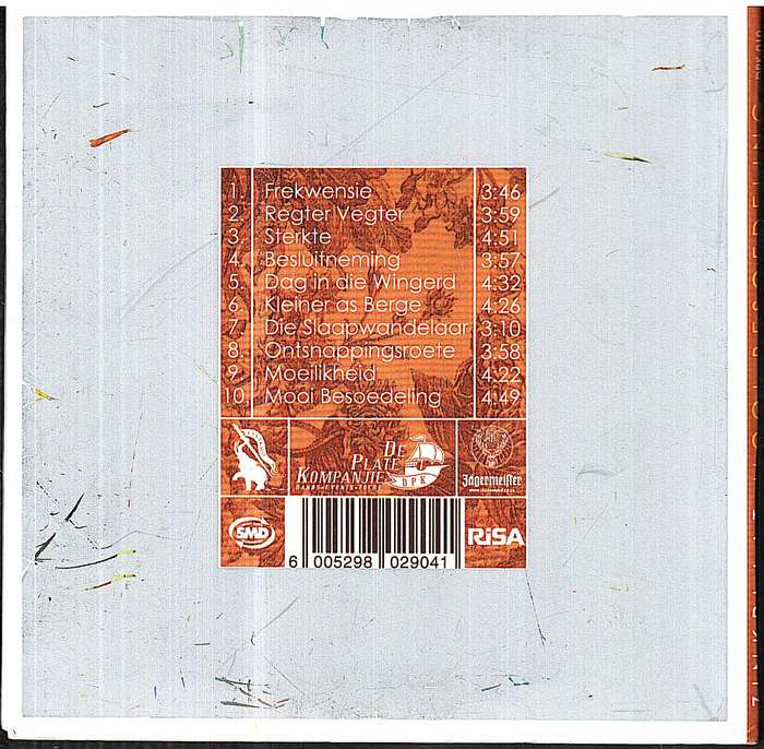 Zinkplaat - Mooi Besoedeling CD Cardboard foldout sleeve