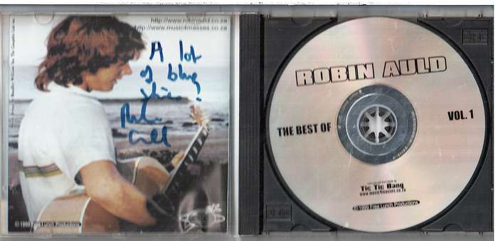 Robin Auld - The Best Of Vol.1 CD [Inscribed by the Artist]