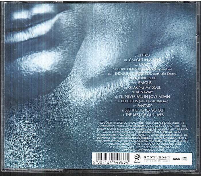 Andy Bell - Electric Blue CD