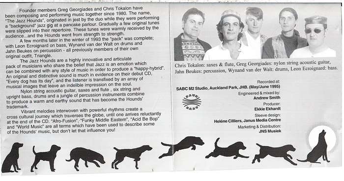 The Jazz Hounds - Every Dog Has It's Day CD [INSCRIBED/SIGNED BY THE BAND]