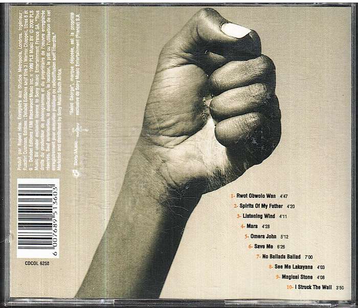 Geoffrey Oryema - Spirit CD