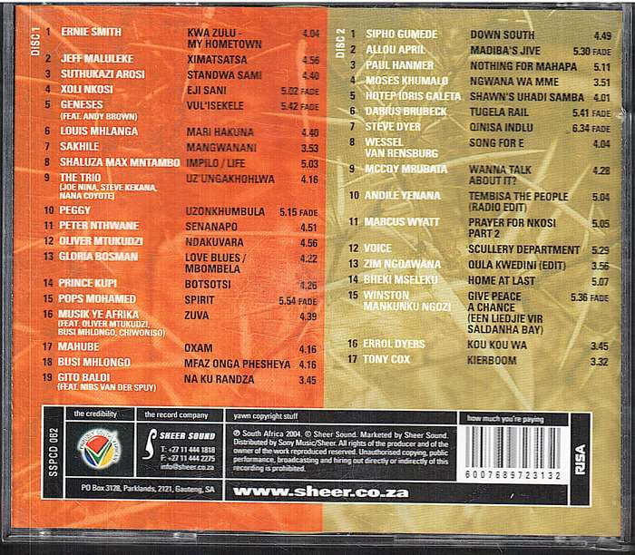 Various Artists - Sheer Experience: Celebrating 10 Years Double CD