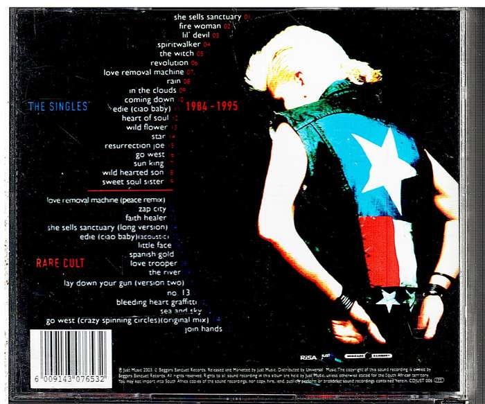 The Cult - Pure Cult: The Singles 1984-1995 2 CD set