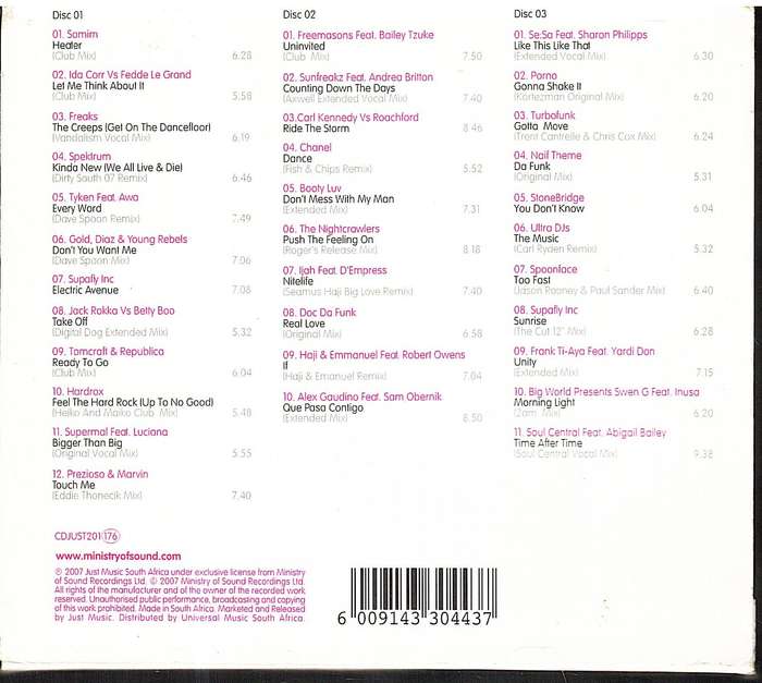 Various - DJ's Only 4 3 x CDs in cardboard slip cover