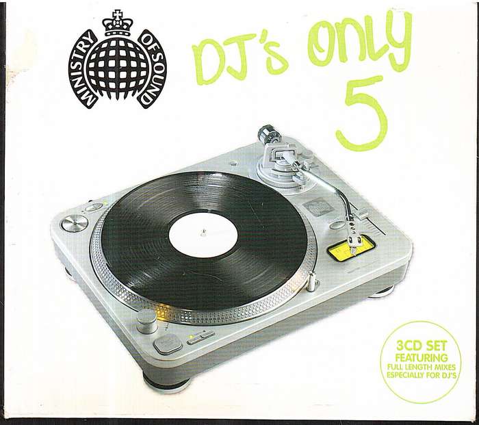 Various - DJ's Only 5 3 x CDs in cardboard slip cover